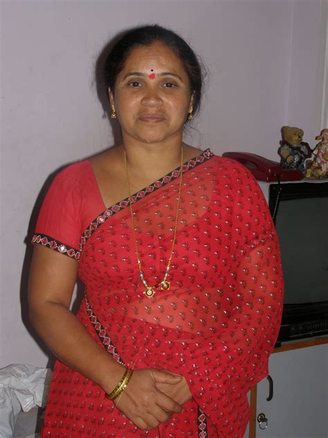 Village Indian Aunty in Traditional Sarees